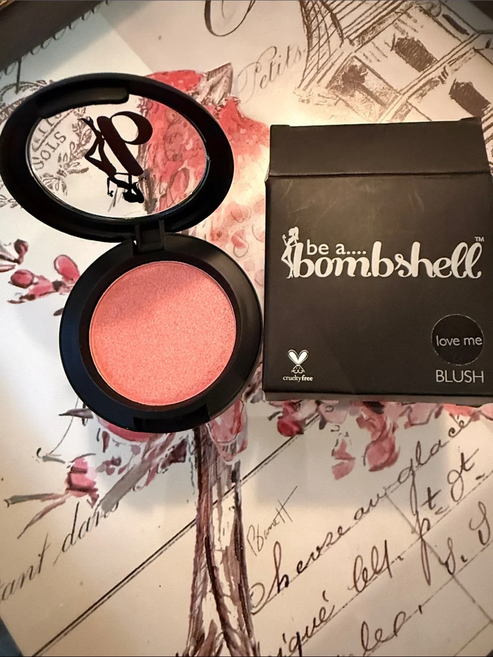 ☀️3 FOR $25 Duo Coral-Pink Blush with Tarte Mascara